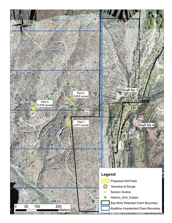 Proposed Kay Mine Phase I Drill Program Image 1